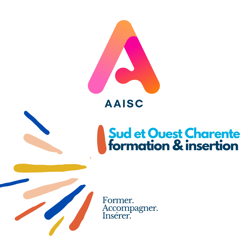 Logo de l'AAISC, Sud et Ouest Charente formation et insertion